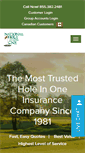 Mobile Screenshot of nationalholeinoneinsurance.com